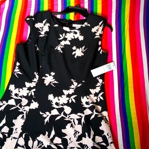 A London times black and pink dress size 16